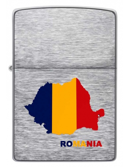 Brichetă Zippo 200/CI013052 Romania Map of Romania