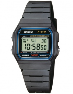 Ceas unisex Casio Collection Casio F-91W-1YEG