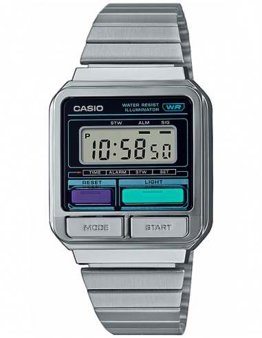 Ceas unisex Casio Edgy A120WE-1AEF