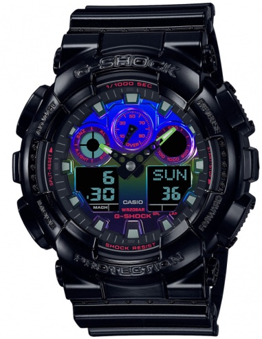 Ceas bărbătesc Casio G-SHOCK GA-100RGB-1AER