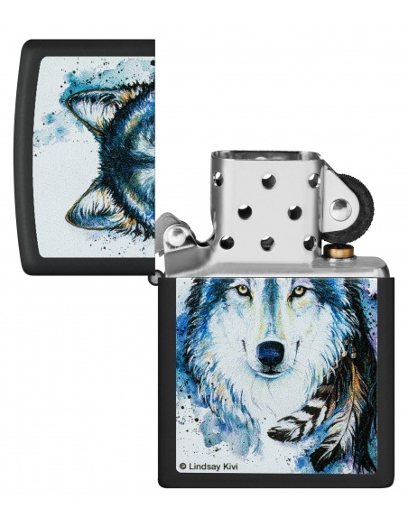 Brichetă Zippo 48936 Lindsay Kivi Wolf