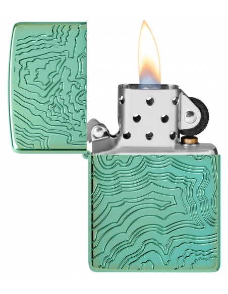 Brichetă Zippo 48917 Topographical Map Armor