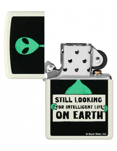 Brichetă Zippo 46092 Still looking for intelligent life on Earth - Glow-in-the-Dark